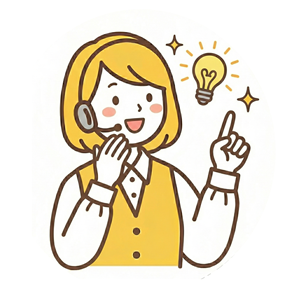 ポイントを解説するオペレーター